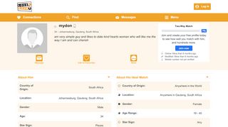 
                            10. Member Profile: mydon - Online Dating, Dates, Chat, Singles ...