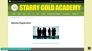 
                            5. Member Registration - Starry Gold Academy