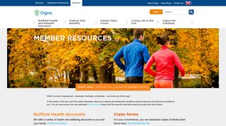 
                            8. Member Resources | Cigna UK