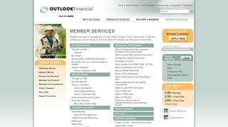 
                            3. Member Services - Outlook Financial