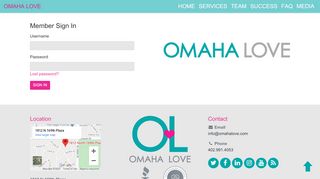
                            3. Member Sign In - Omaha Love