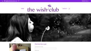 
                            10. Member's Area Login | The Wish Club