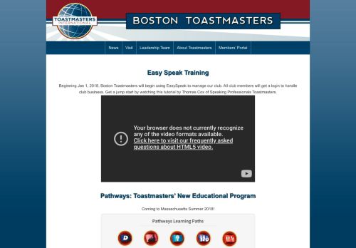 
                            9. Members – BOSTON TOASTMASTERS