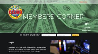 
                            6. Member's Corner Login | Victory Casino Cruises