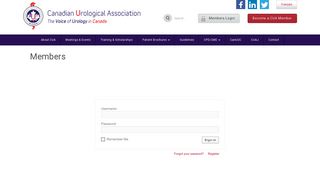 
                            9. Members | CUA – Canadian Urological Association