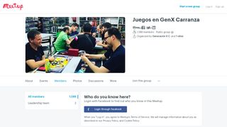 
                            13. Members - Juegos en GenX Carranza (Madrid) | Meetup