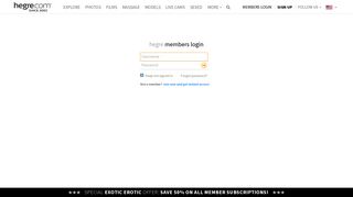 
                            3. Members Login - Hegre.com