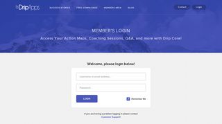 
                            5. Member's login - Login - Drip Apps