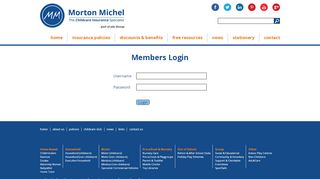 
                            8. members login - Morton Michel