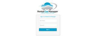 
                            2. Members Login - Rental Car Manager