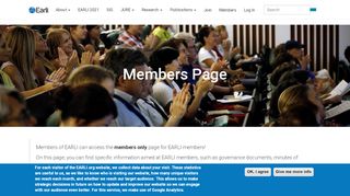 
                            5. Members Page | EARLI