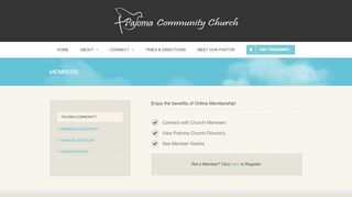 
                            5. MEMBERS – Paloma Community Church