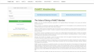
                            2. Members - PAMET, Inc.