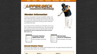 
                            5. Members - Upper Deck Baseball Academy