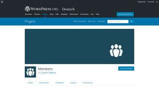 
                            6. Members | WordPress.org