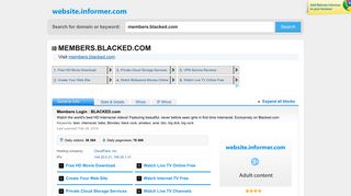 
                            10. members.blacked.com at WI. Members Login : BLACKED.com