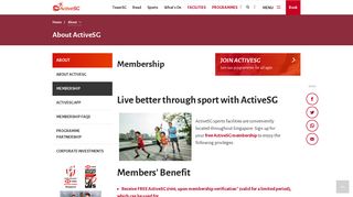 
                            4. Membership - ActiveSG