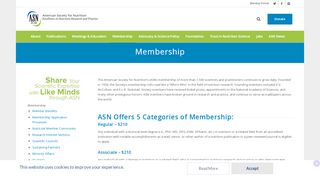 
                            13. Membership | American Society for Nutrition