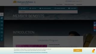 
                            10. Membership Benefits | Frequent Flyer Program | Vietnam Airlines