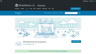 
                            12. Membership by Supsystic | WordPress.org