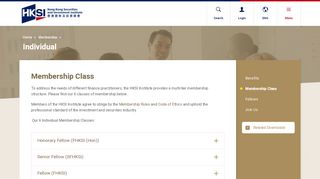 
                            6. Membership Class - Hong Kong Securities and Investment Institute