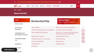 
                            13. Membership FAQs - ActiveSG