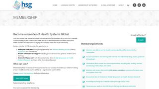 
                            12. Membership - Health Systems Global