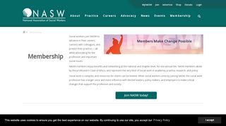 
                            3. Membership - NASW