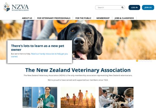 
                            5. Membership - New Zealand Veterinary Association - NZVA