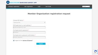 
                            1. Membership Organization registration - Login