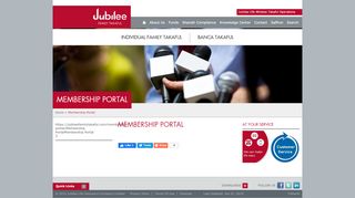 
                            7. Membership Portal | Jubilee Family Takaful