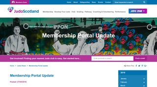 
                            10. Membership Portal Update - Judo Scotland