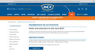 
                            6. Membership Re-activation | BCF Australia