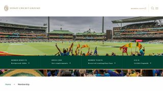 
                            12. Membership - SCG - Sydney Cricket Ground