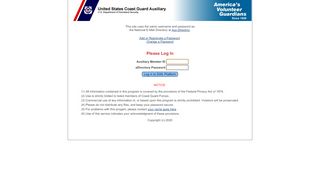 
                            7. Membership Sign in - Coast Guard Auxiliary