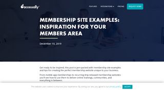 
                            3. Membership Site Examples That Will Inspire You - AccessAlly