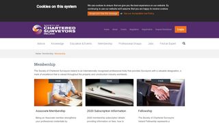 
                            5. Membership - Society of Chartered Surveyors Ireland | Society of ...