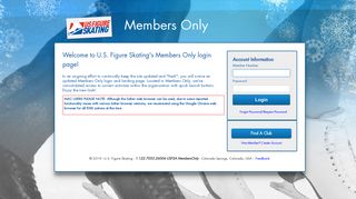 
                            8. MembersOnly - Login - USFSA Online