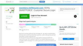 
                            9. members.shifthound.com — ShiftHound - Customer Secure Login