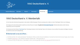
                            5. Membertalk (TS 3) | IVAO Deutschland e. V.