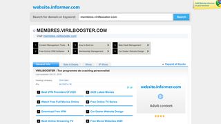 
                            6. membres.virilbooster.com at WI. VIRILBOOSTER : Ton programme de ...
