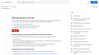 Membuat akun Gmail - Bantuan Gmail - Google Support