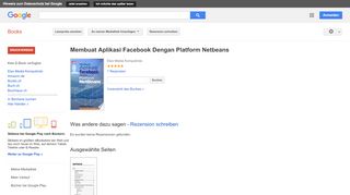 
                            12. Membuat Aplikasi Facebook Dengan Platform Netbeans - Google Books-Ergebnisseite