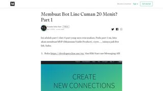 
                            11. Membuat Bot Line Cuman 20 Menit? Part 1 – Ariaseta Setia Alam ...