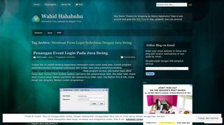 
                            2. Membuat Form Login Sederhana Dengan Java Swing | Wahid ...