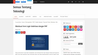 
                            2. Membuat Form Login Sederhana dengan PHP - Semua Tentang ...