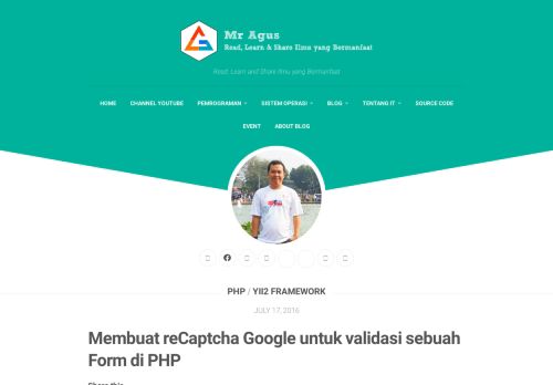 
                            8. Membuat reCaptcha Google untuk validasi sebuah Form di PHP ...