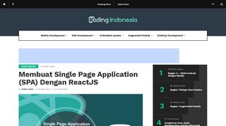 
                            9. Membuat Single Page Application (SPA) Dengan ReactJS | Koding ...