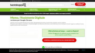 
                            6. Memo, l'Assistente Digitale del Cashback: acquista ... - Bestshopping