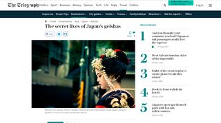 
                            11. Memoirs of a geisha in Kanazawa - The Telegraph